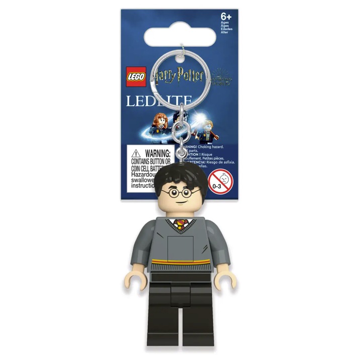 LEGO® Harry Potter - Breloc cu lanterna LED, Harry
