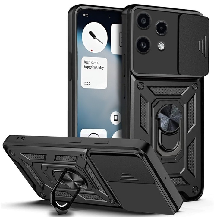 Калъф за Nothing Phone (3a) Lite - Techsuit CamShield Series - Черен