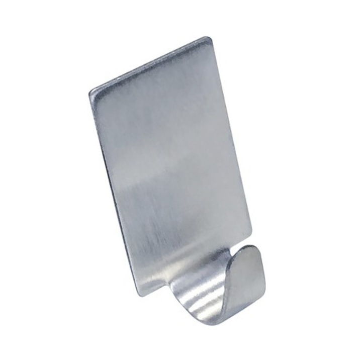 Set cuiere autoadezive otel inox, 2 piese