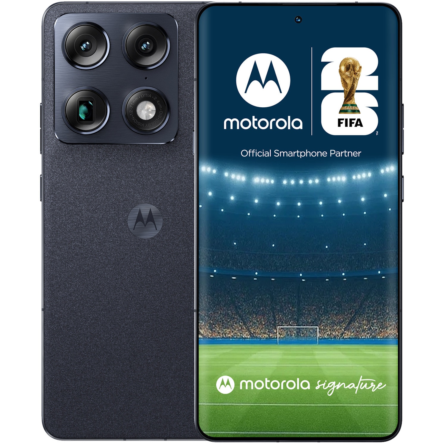 Telefon mobil Motorola Signature, 512GB, 16GB RAM, 5G, Carbon