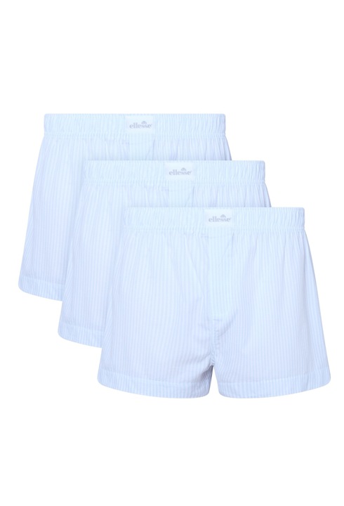 ELLESSE. Set de boxeri din bumbac Labotte - 3 perechi, Albastru deschis