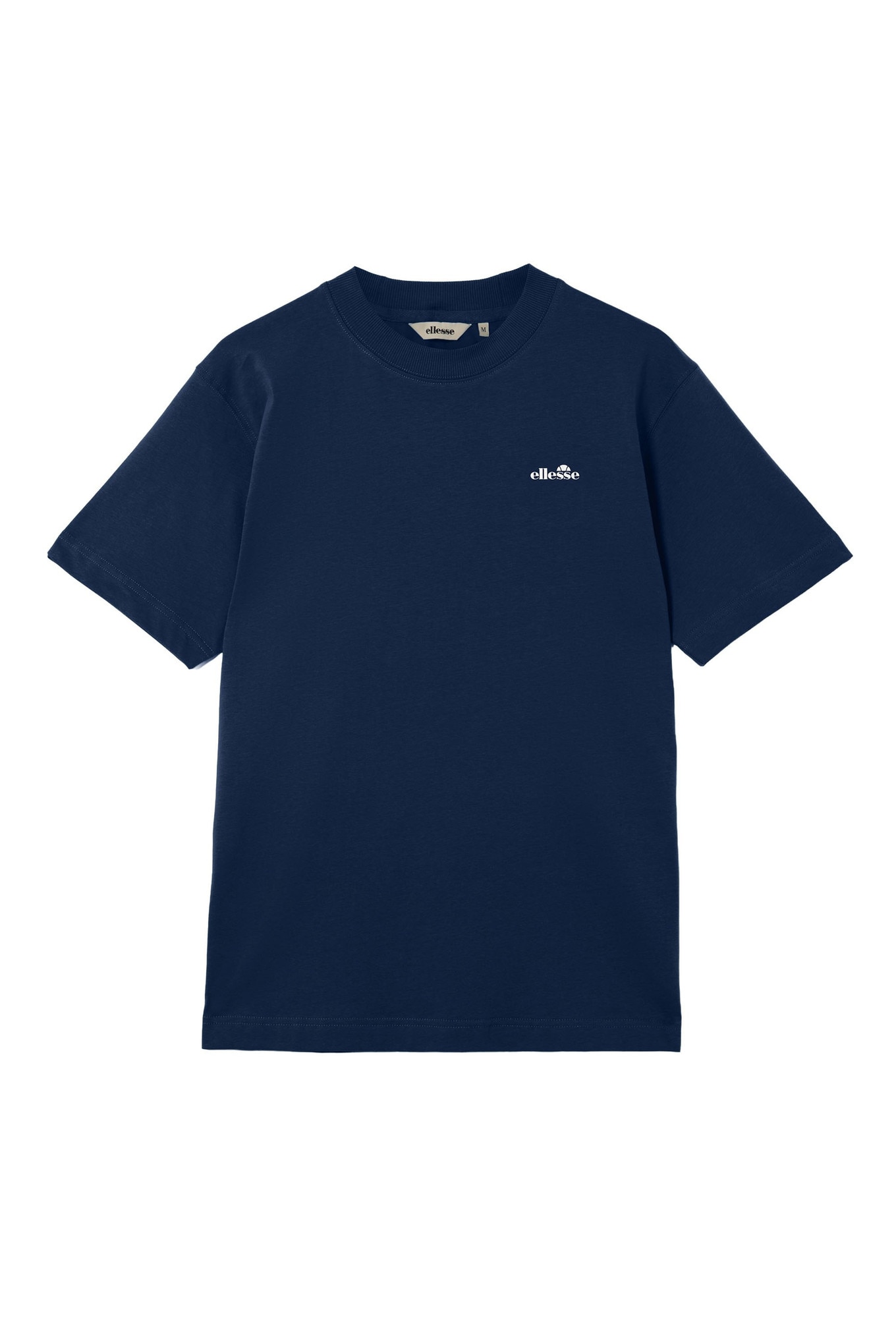 ELLESSE, Tricou cu detaliu logo Acciano, Albastru inchis, M