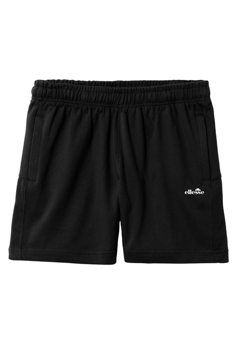 ELLESSE, Pantaloni scurti de casa cu logo Zanica, Negru
