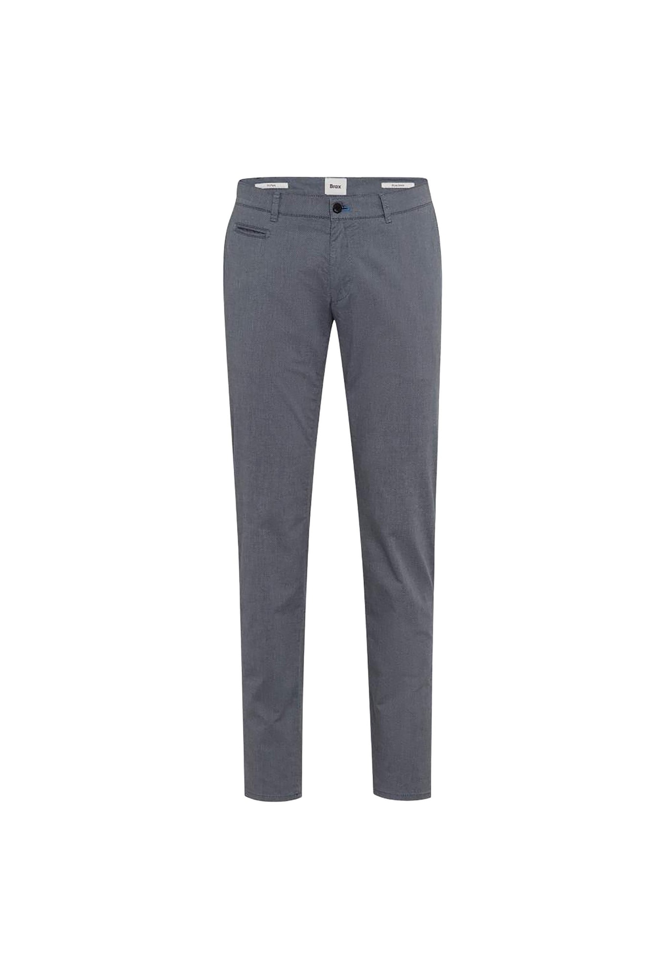 Brax, Pantaloni chino cu talie medie, Gri, W36-L32