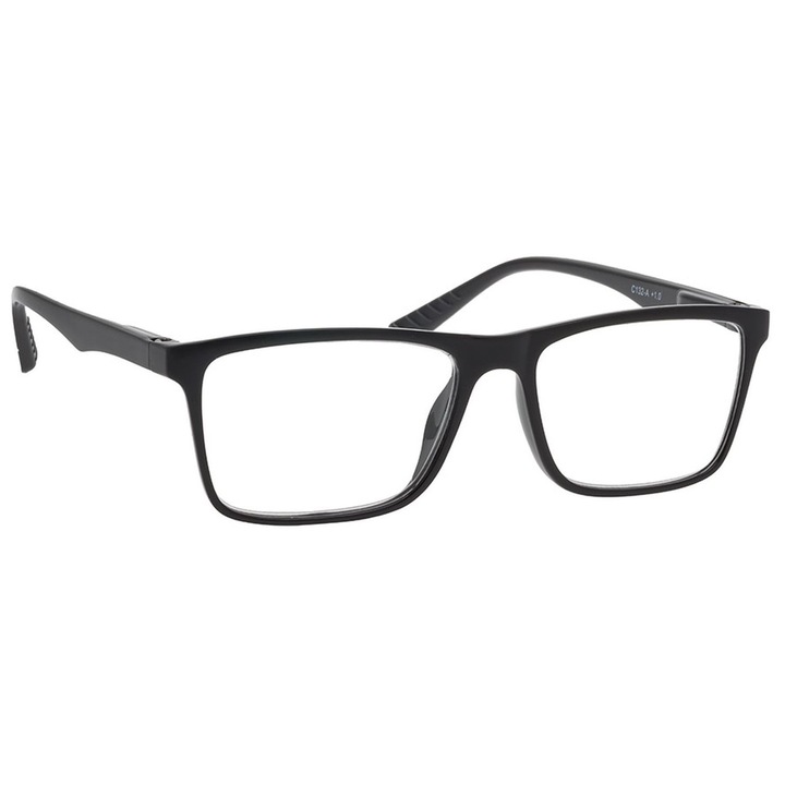 Ochelari de citit Correct+, +3.50, plastic, pentru bărbați