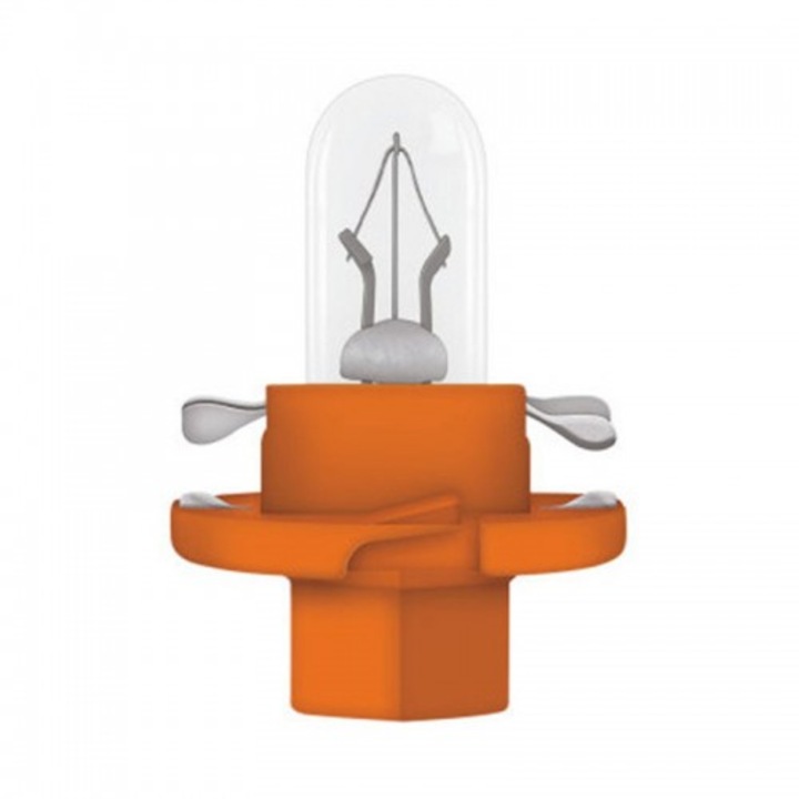 Lote De 10 Bombillas Halógenas Philips BAX8.4d Naranja 1.1W 12V Para Iluminación De Instrumentos – CANbus Y Uso Vial