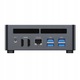 Мини компютър, Minis Forum, RYZEN 9 7940HS, 32GB RAM DDR5, 1TB SSD PCIe4, RADEON 780M, Windows 11 Pro, 2x USB4 40Gb/s, WiFi 6E, LAN 2.5G, Охлаждане с течен метал, Поддръжка за 4 монитора 8K, черен