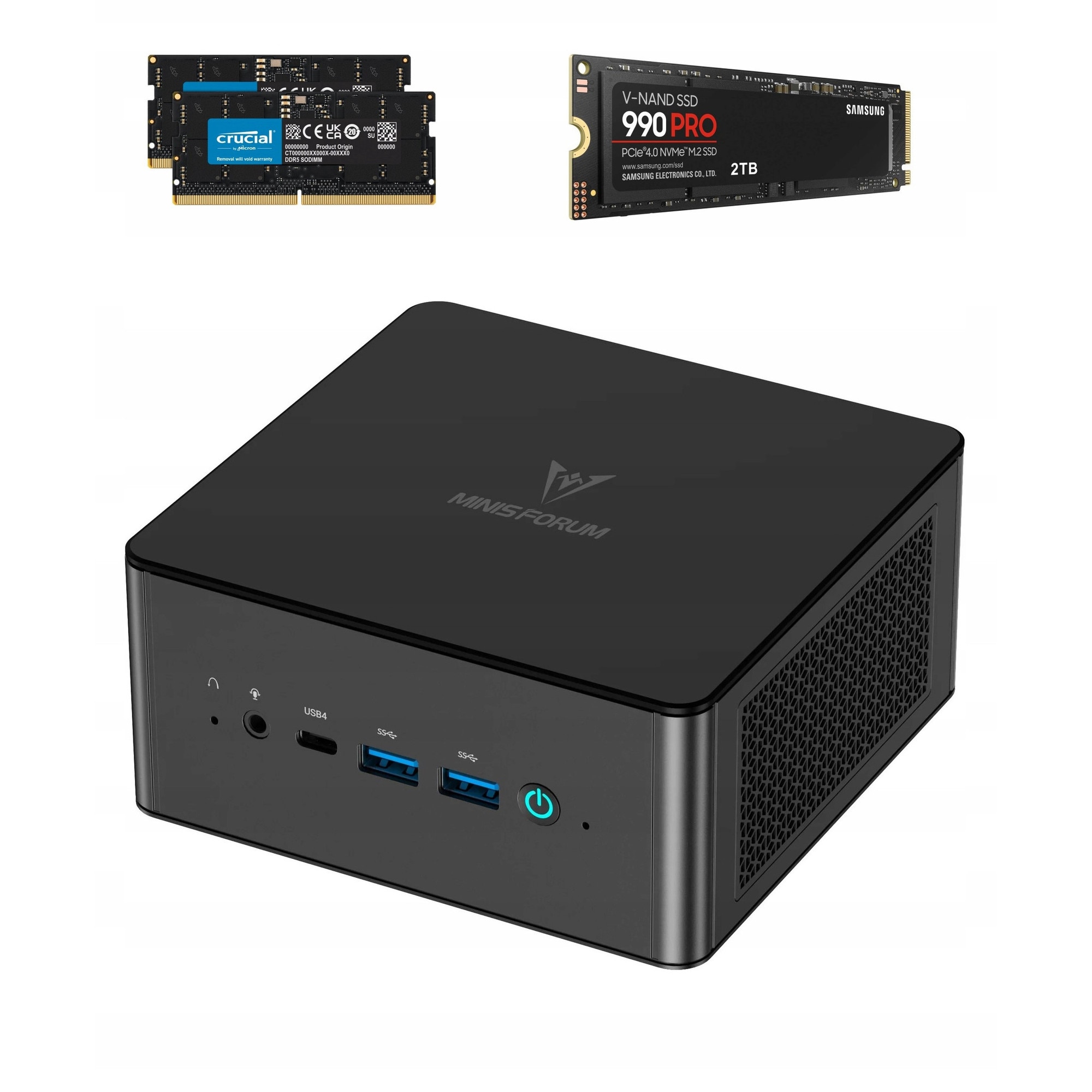 Apple Mac mini M4 Pro 14コア 64GB 2TB Mac Mini PC Apple cu procesor Apple M4 Pro, 14 nuclee CPU and 20