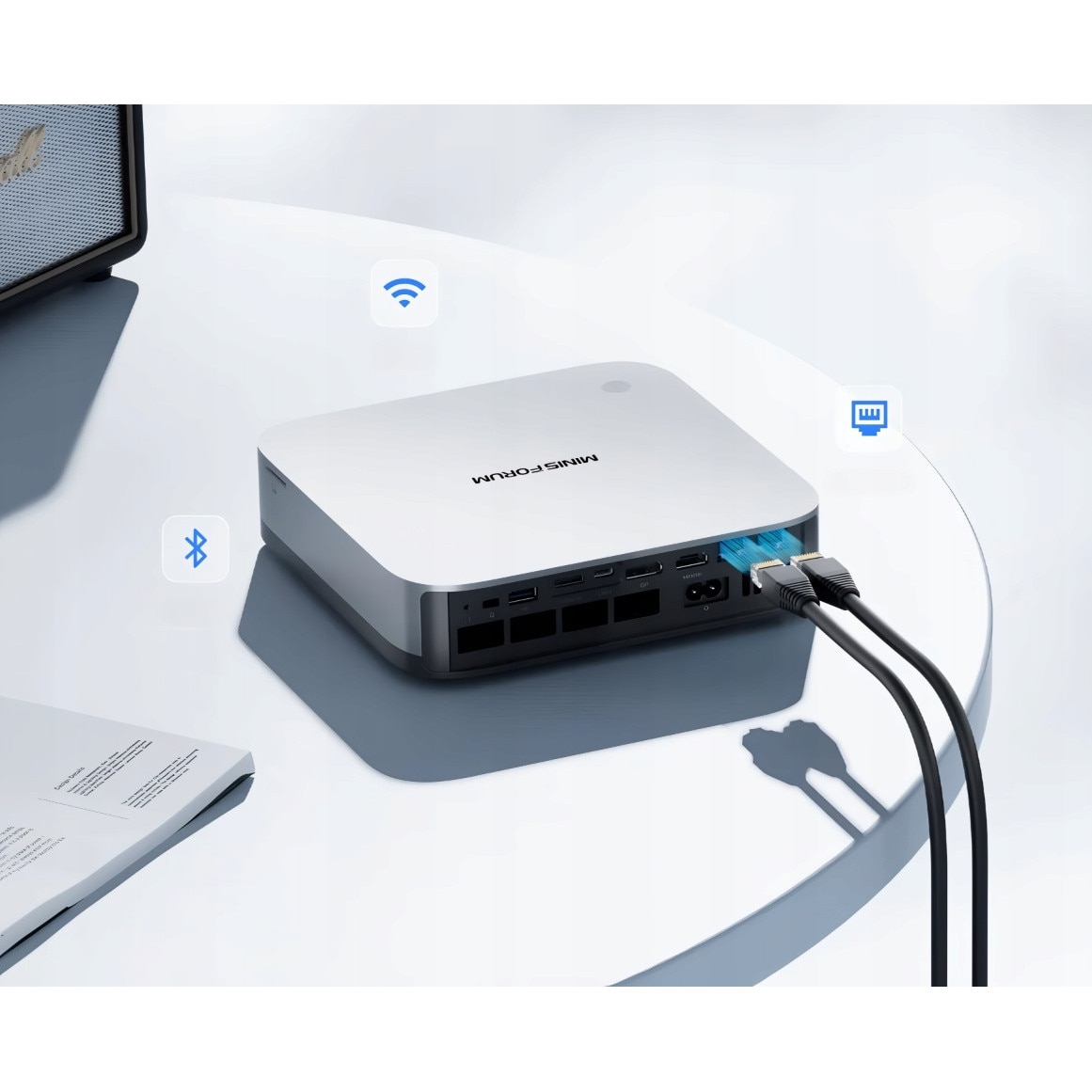 Mini PC AI, Minis Forum, X1 Pro, AMD Ryzen AI 9 HX 370, 64GB RAM