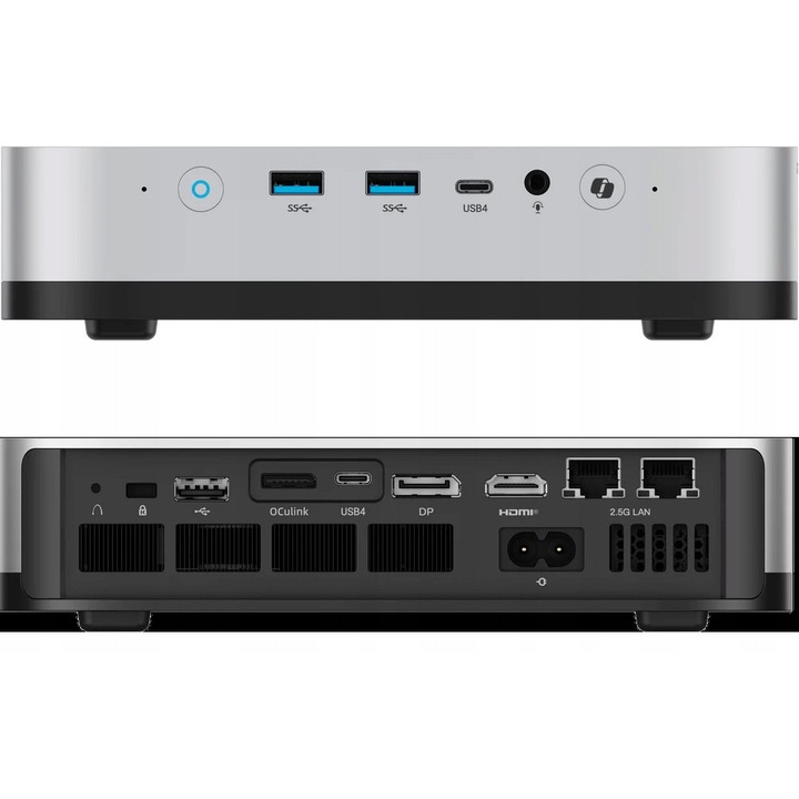 Компютър, AI X1 Pro, AMD Ryzen 9 7945HX, 64GB RAM, 2TB SSD, мини, черен
