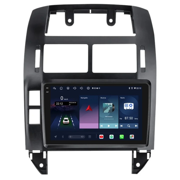 Navigatie PilotOn VW Polo 2001-2012 9 inch 6GB 128GB 8 CORE