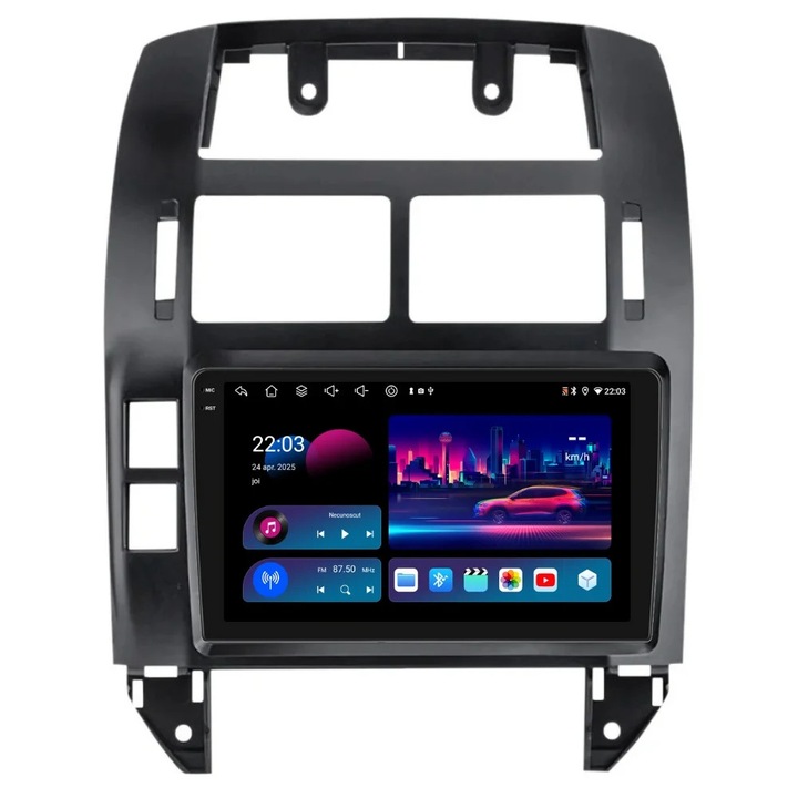 Navigatie PilotOn VW Polo 2001-2012 9 inch 4GB 64GB 8 CORE