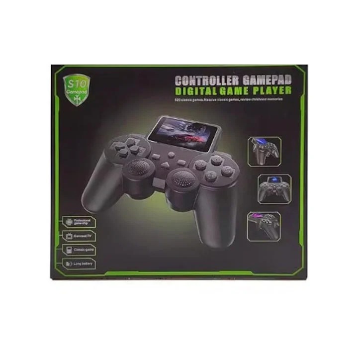 Consola portabila, My Arcade, cu 520 jocuri, 2 jucatori, 2 GB