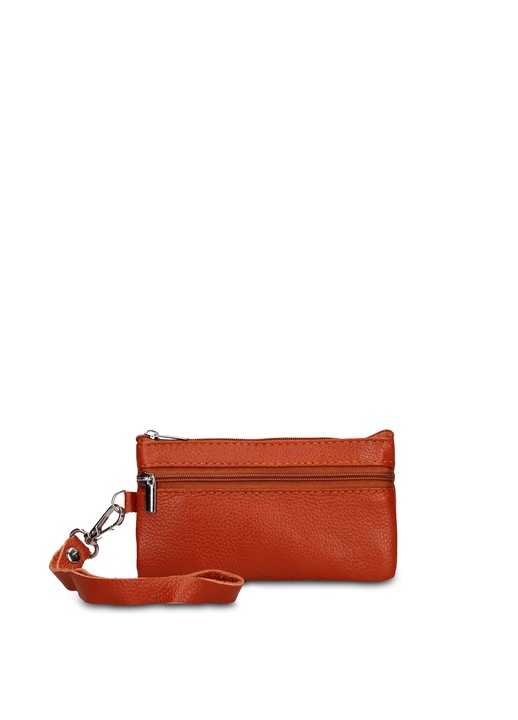 Chiara Ferretti, Portmoneu din piele cu bareta detasabila pentru incheietura Seraphina Nova, Caramel