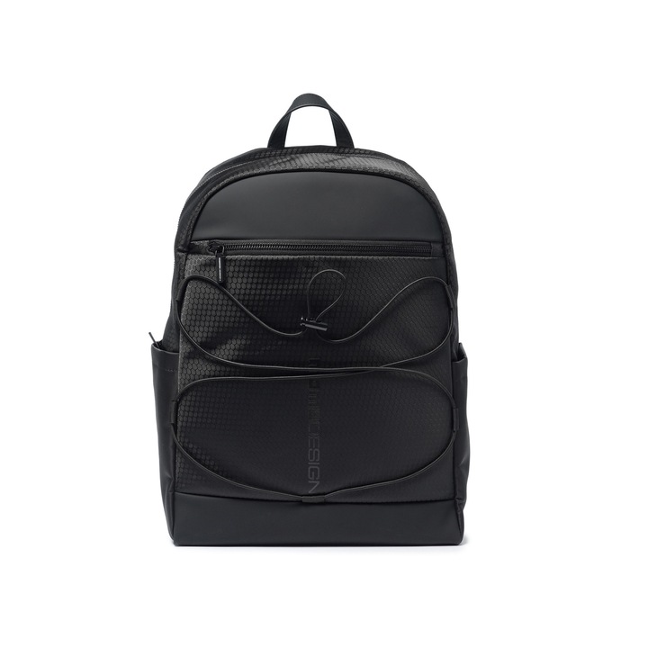 MOMO DESIGN, Rucsac cu fermoar Hadron, Negru