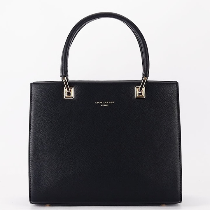 Geanta medie David Jones -1 12, Negru, 20x25x11
