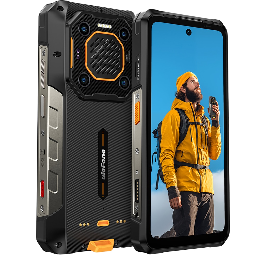 Telefon mobil Ulefone Armor 26 Ultra, 5G, Dual SIM, 6.78-inch 120Hz IPS, Octa-Core Dimensity 8020, 12GB RAM / 512GB, NFC, 15600mAh, 120W, IP68/IP69K, Android 13