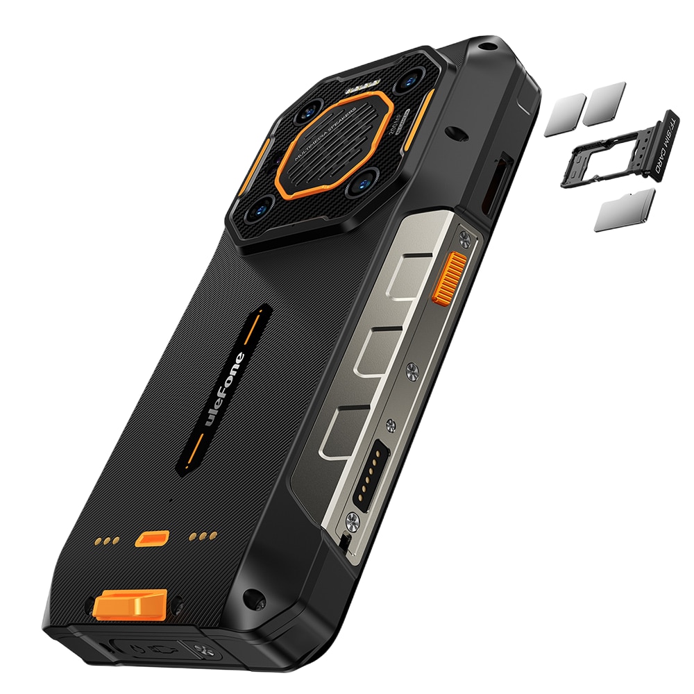 Telefon mobil Ulefone Armor 26 Ultra, 5G, Dual SIM, 6.78-inch 120Hz IPS, Octa-Core Dimensity 8020, 12GB RAM / 512GB, NFC, 15600mAh, 120W, IP68/IP69K, Android 13