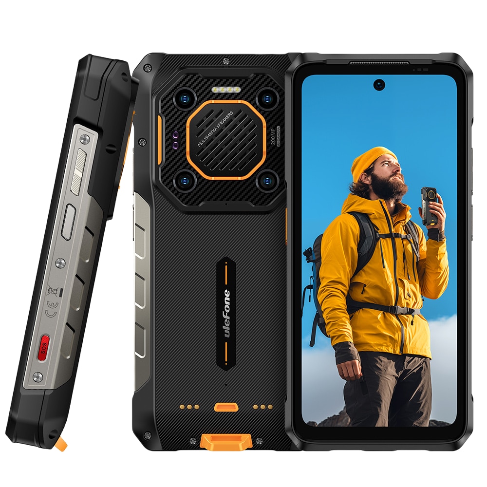 Telefon mobil Ulefone Armor 26 Ultra, 5G, Dual SIM, 6.78-inch 120Hz IPS, Octa-Core Dimensity 8020, 12GB RAM / 512GB, NFC, 15600mAh, 120W, IP68/IP69K, Android 13