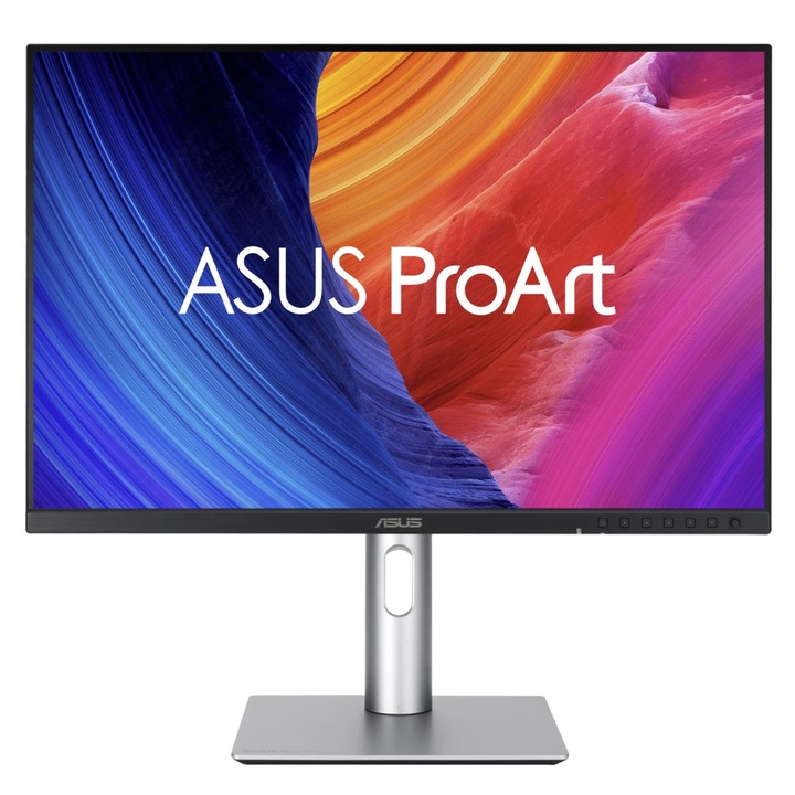 ASUS ProArt 24.1" PA248QFV IPS LED monitor, WUXGA 1920 x 1200, HDMI, DisplayPort, Pivot, hangszórók, 100 Hz, 5 ms Szürke