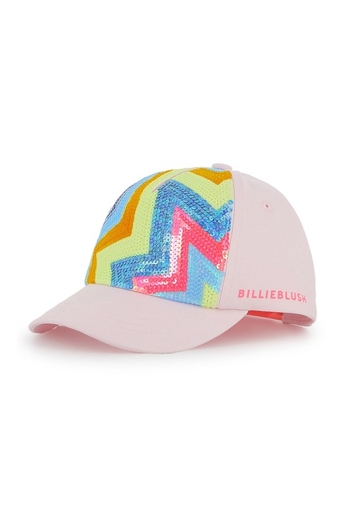 Billieblush, Sapca cu segment cu paiete, Galben/Roz/Albastru