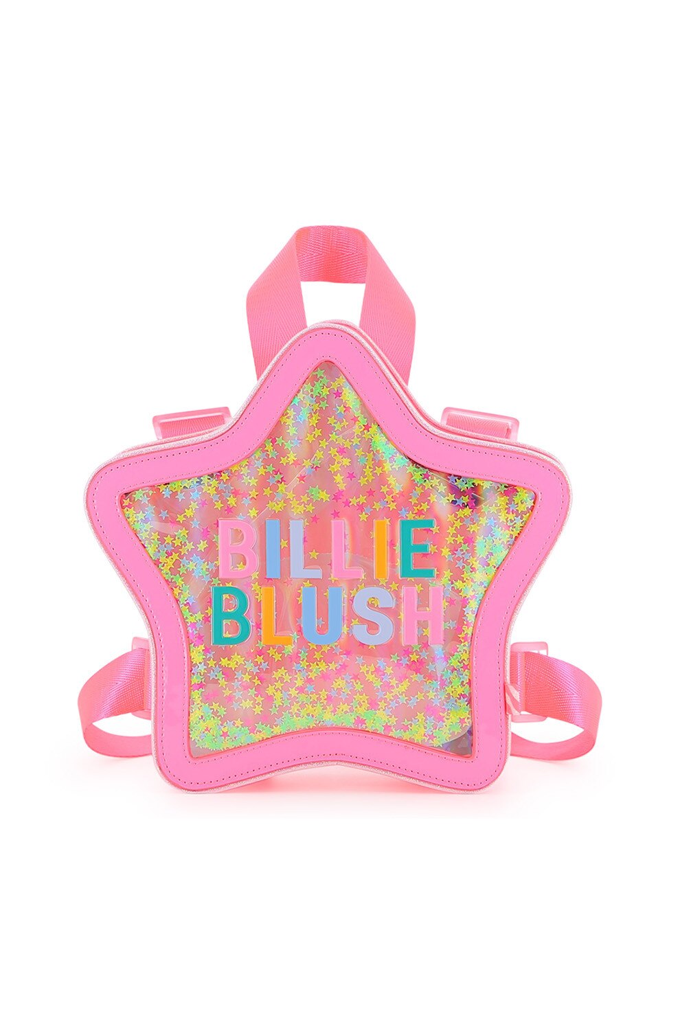 Billieblush, Rucsac in forma de stea cu logo, Portocaliu, Fucsia