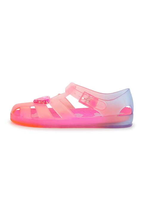 Billieblush, Sandale fisherman din material sintetic, Roz