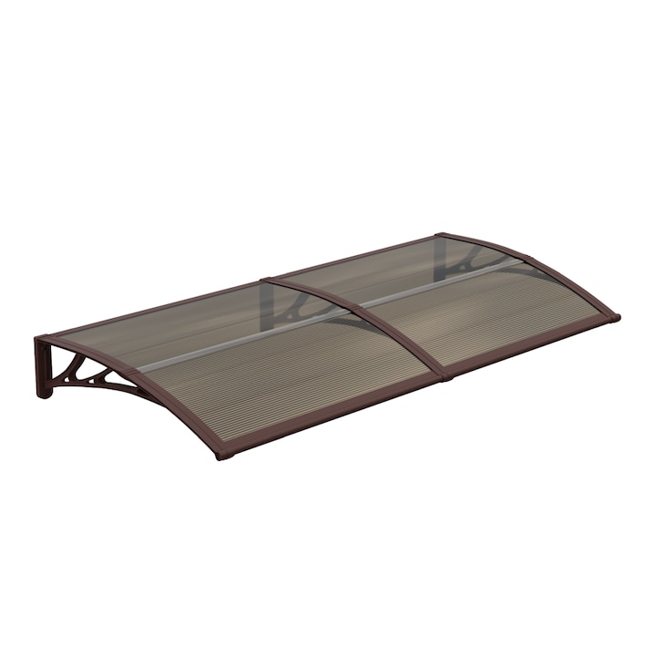 Copertina de usa, maro bronz, accesorii montaj inclus, MAPROFI, 240 x 80 cm