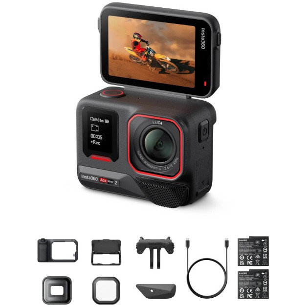 Camera video sport Insta360 Ace Pro 2, 8K, Videography Bundle Limited Edition