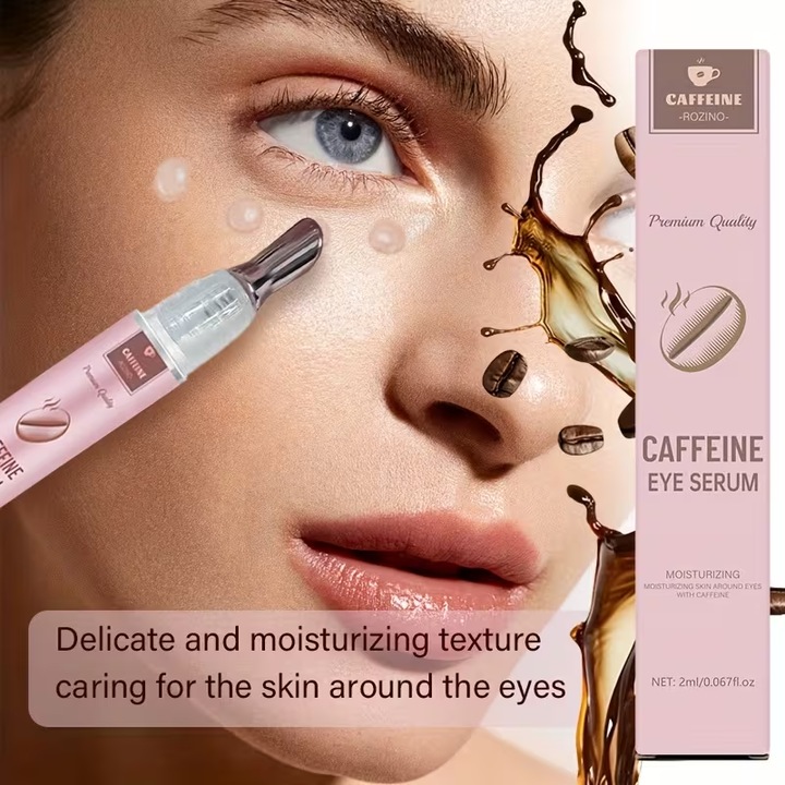 Azonnali lifting és feszesítő hatású szemkrém, kávékivonattal, hosszan tartó mélyhidratálás, 72 órás, kisimítja a szem körüli bőrfelületet, kisimítja a ráncokat, nasolabialis redőket