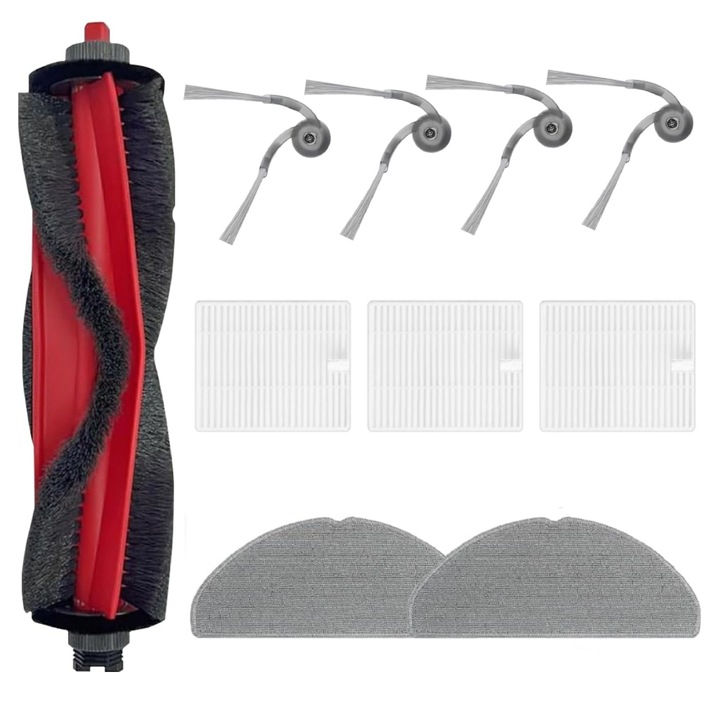 PAA-home tartozékkészlet Roborock Q7TFP02-00 RRA0TCP, Q7TFN modellel kompatibilis, kefe, HEPA szűrők