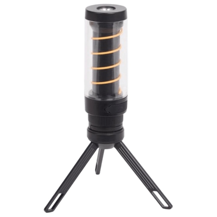 Lampă LED multifuncțională, Negru, 106x65 mm, Dimabil, 60-100 lumeni