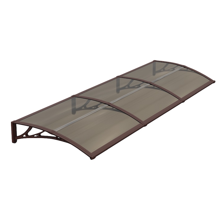 Copertina de usa, maro bronz, accesorii montaj inclus, MAPROFI, 300 x 120 cm