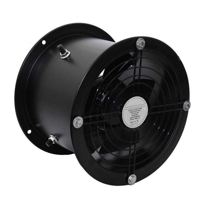 Ventilator Axial de Tubulatura 200mm 65W - YWF-200