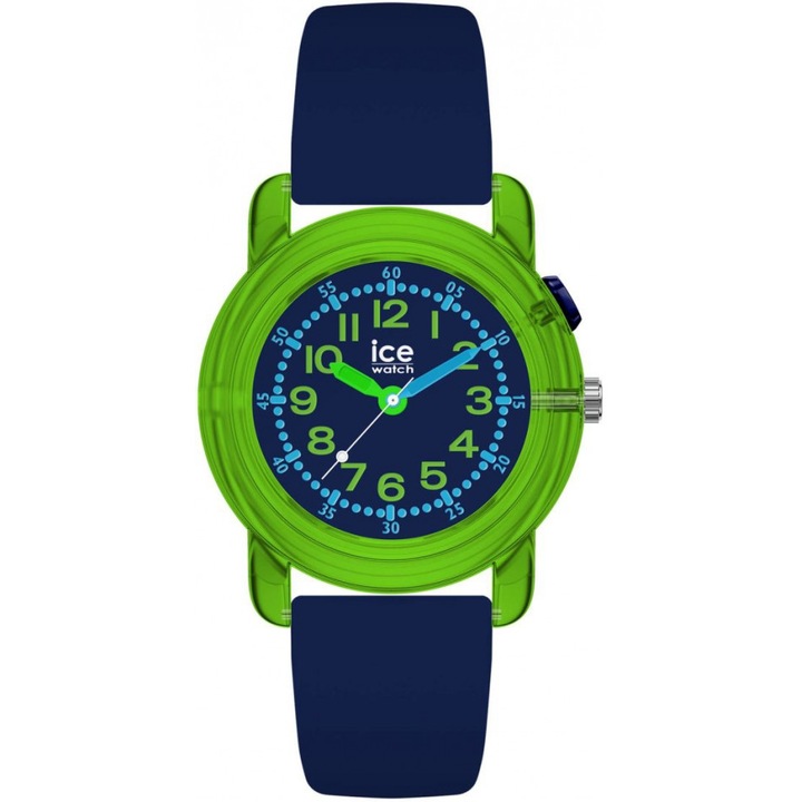 Ceas pentru băieți Ice-Watch, model 024912, granat, 34mm, brățară silicon