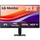 Monitor LED LG 24U41YA-B, 23.8", Full HD (1920 x 1080), IPS, 120Hz, 5ms, AMD FreeSync™, Reader Mode, Flicker Safe, Super Resolution+, Dynamic Action Sync, Crosshair, HDMI, DisplayPort, VESA, Negru