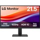 Monitor LED LG 22U401A-B, 21.5", FHD (1920 x 1080), VA, 100Hz, 1ms MBR, 5ms (GtG), HDR 10, VRR, Super Resolution+, Crosshair, Black Stabilizer, Reader Mode, Dynamic Action Sync, Smart Energy Saving, D-Sub, HDMI, VESA 100x100mm, Negru