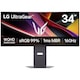 Monitor Gaming LG UltraGear™ 34G600A-B, 34", WQHD (3440 x 1440), VA, 160Hz, 1800R curbat, 1ms MBR, 5ms GtG, AMD FreeSync™ Premium, VRR, Flicker Safe, HDR10, Dynamic Action Sync, difuzoare 5Wx2, HDMI, DisplayPort, VESA, Negru