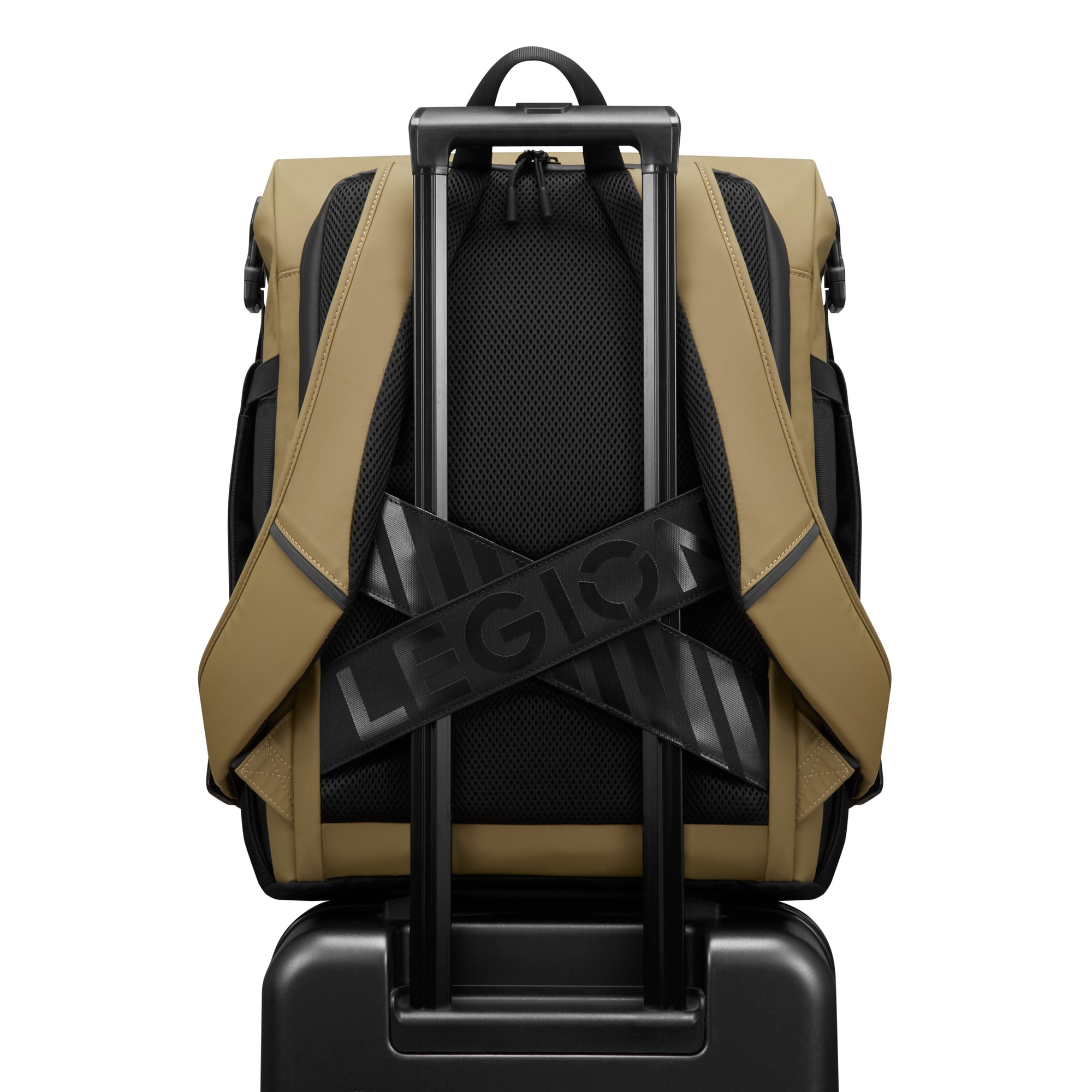 Rucsac Laptop Lenovo Legion 16" Gaming Backpack GB500, 25L, rezistent la apa, 410x280x30mm, Galben/Negru