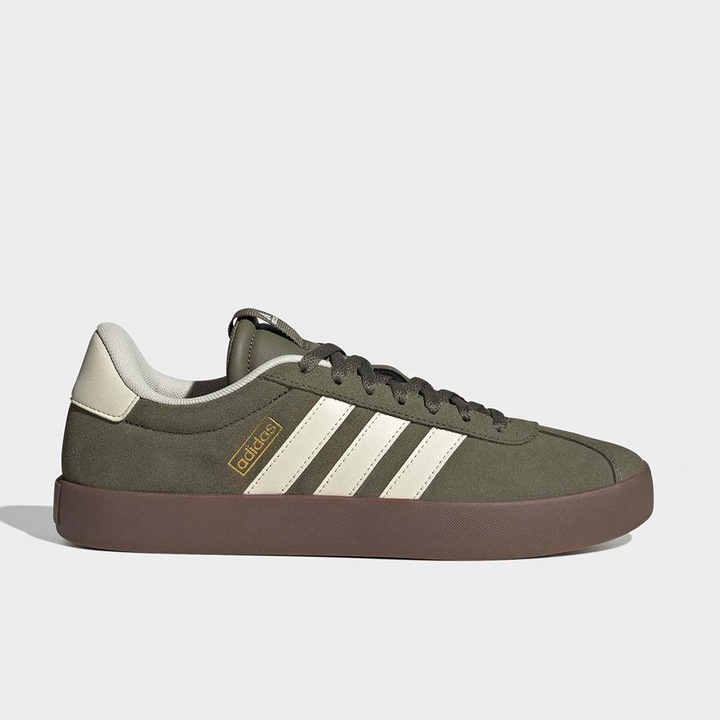 Tenisi barbati, adidas, VL Court 3.0, piele, talpa absorbanta, OLISTR/CREWHT/GUM5