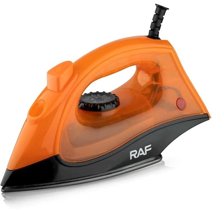 Fier de călcat cu aburi Raf R.1106O, rezervor de apă de 200 ml, portocaliu, 1800 W