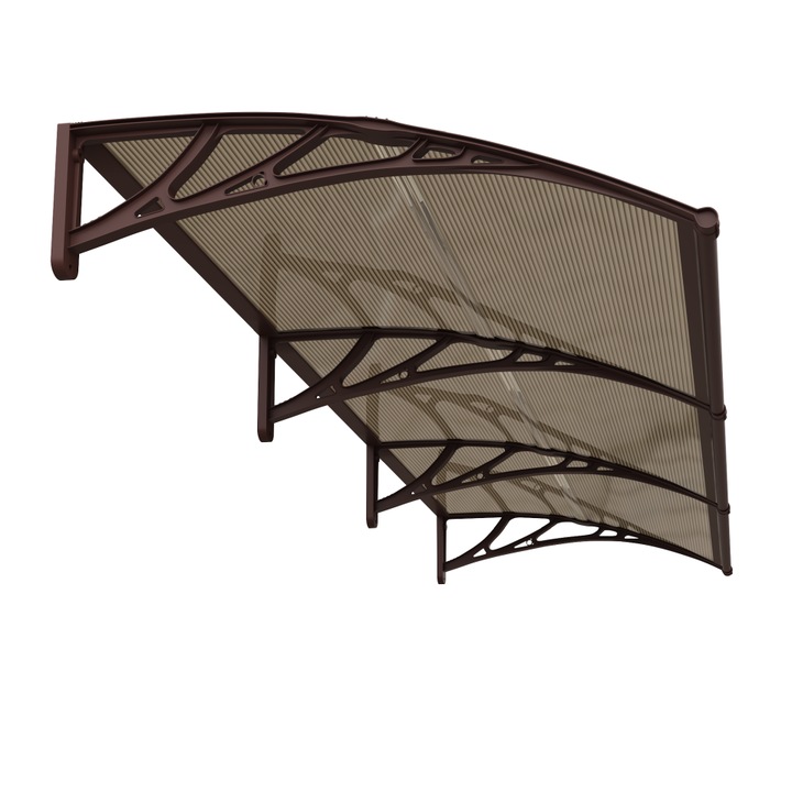 Copertina de usa, maro bronz, accesorii montaj inclus, MAPROFI, 300 x 80 cm