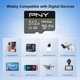 Карта памет microSDXC PNY 512GB UHS-I A2, SD адаптер, 100MB/s, клас 10, U3