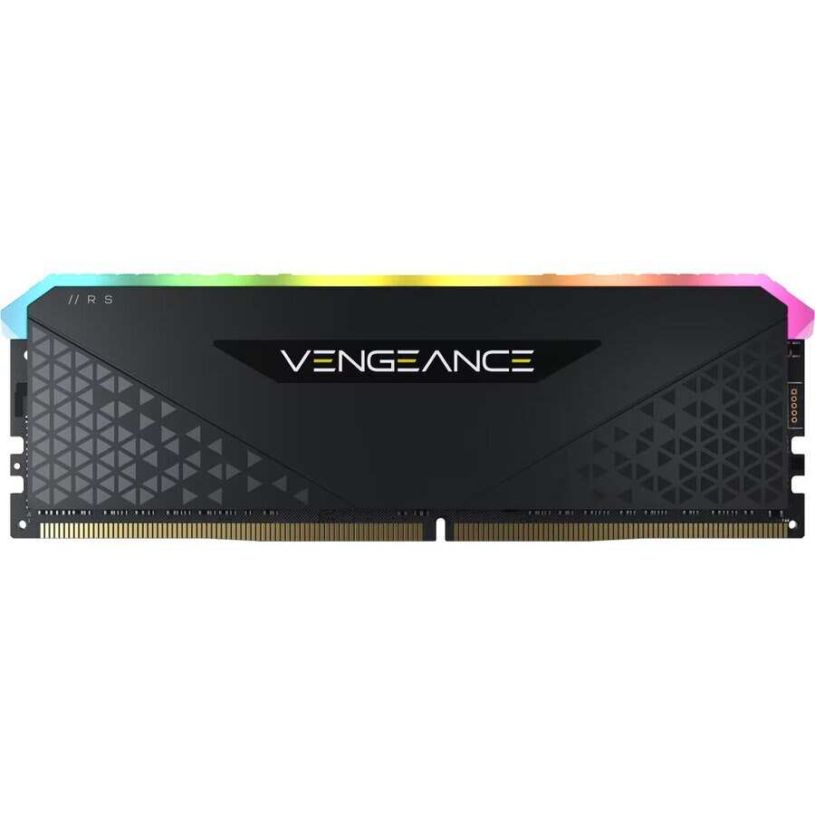 Memorie Corsair VENGEANCE RGB RS DDR4, 8GB, 3200MHz, CL16, Negru