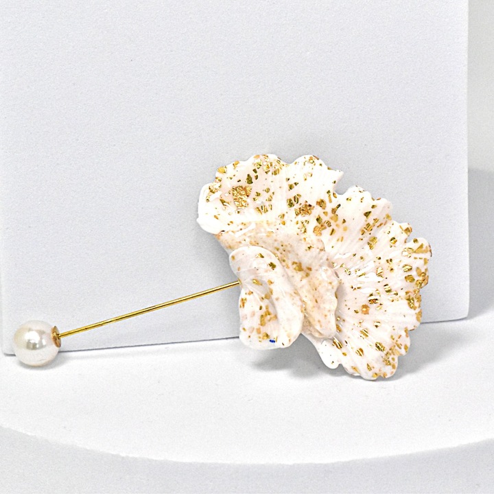 Brosa Dalia, NARRU, unicat, lut polimeric