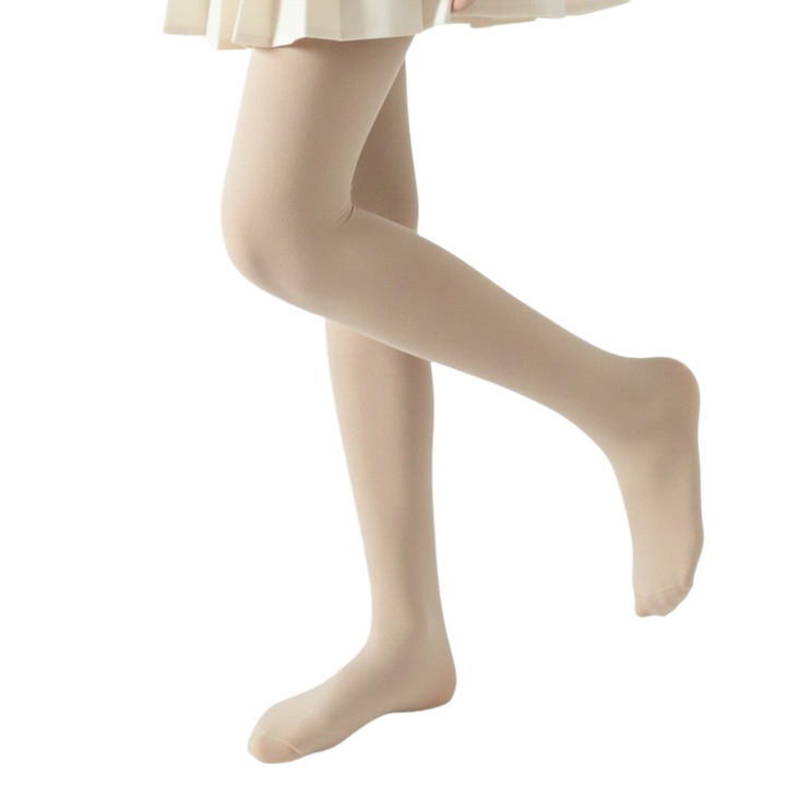 Dresuri fete ZOYA Fashion 40 DEN, netede, bej, Bej