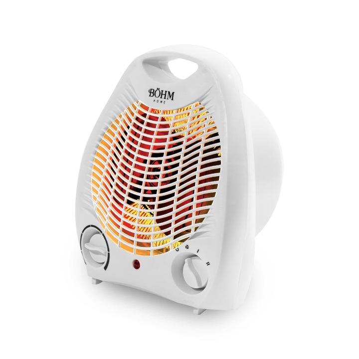 Aeroterma electrica BFH-801 BÖHM, 3 trepte de putere 750/1000/2000W, suprafata de incalzire 20-25 m²