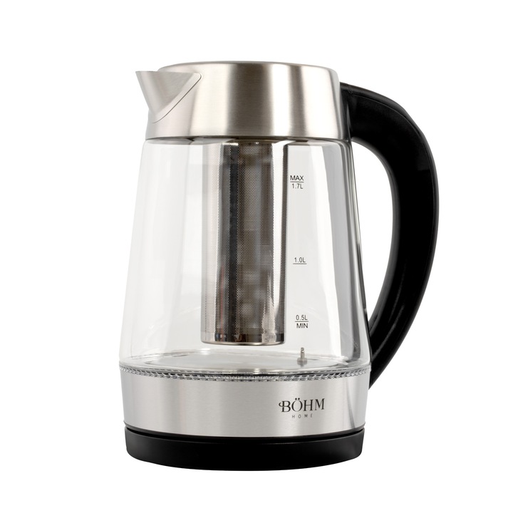 Fierbator electric BÖHM BHB1703DT, 1850-2200W, 1.7 L