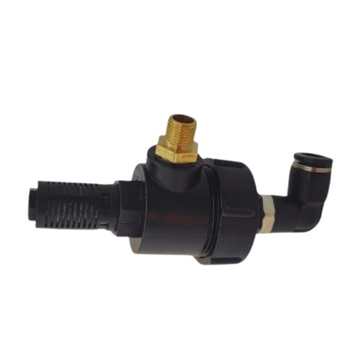 Eliberare rapida, AZ, tip B, 8mm/9.5mm, eliberare rapida a presiunii, capete din alama, rezistenta la deteriorari, eficienta ridicata a fluxului de aer, compatibil cu majoritatea modelelor de masini