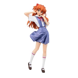 Figurina SEGA Asuki Neon Genesis Evangelion 21 cm, multicolor, cu suport